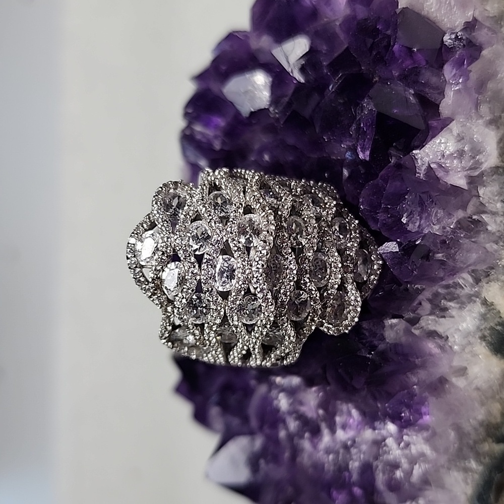Bella Luce Sterling/CZ Ring